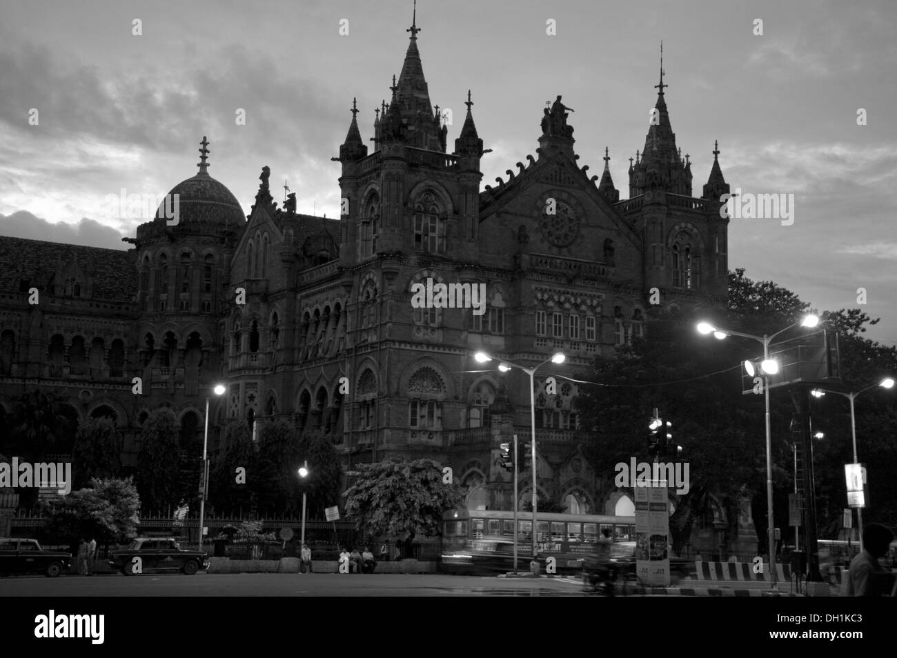 Chatrapati Shivaji VT CST Mumbai Maharashtra Inde Asie Banque D'Images