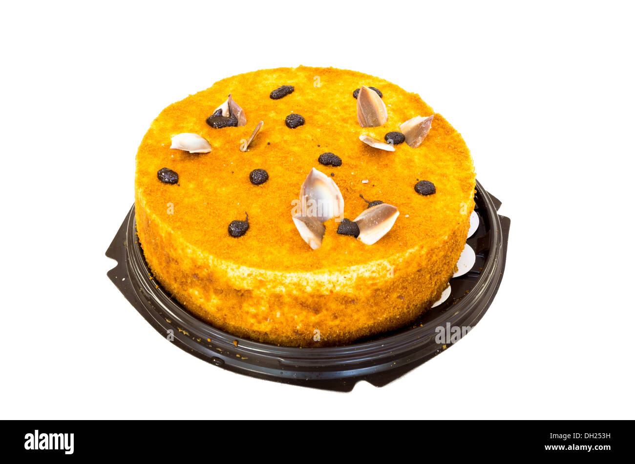 Gâteau crème acheté le jour de la naissance Banque D'Images