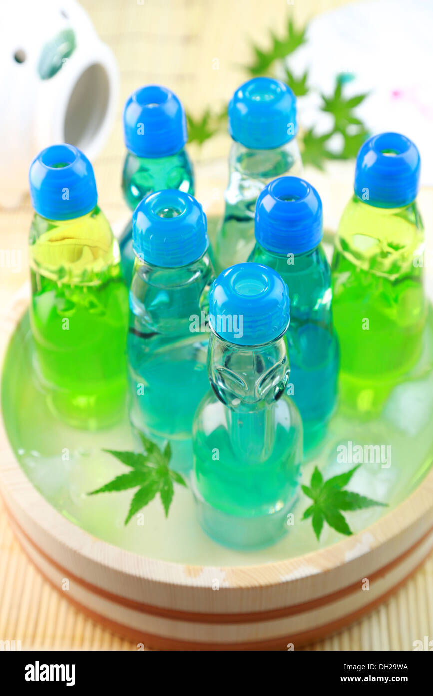 Ramune (boisson gazeuse) Banque D'Images