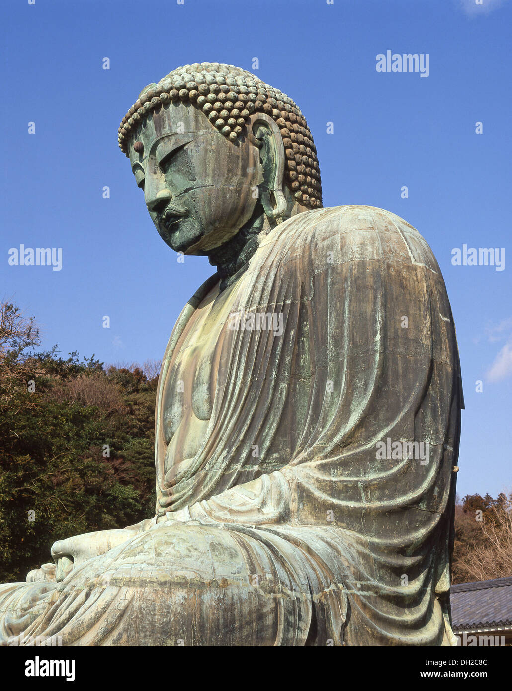 Le Grand Bouddha de Kamakura, Kōtoku-in, Kamakura, Kanagawa Prefecture, Honshu, Japan Banque D'Images