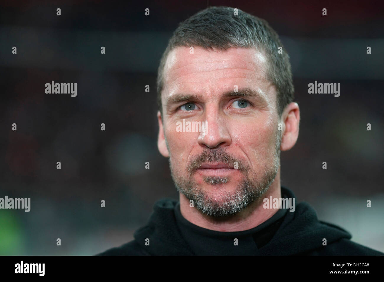 Marco Kurz, entraîneur-chef de l'équipe de football de deuxième division, 1. FC Kaiserslautern, Düsseldorf, Rhénanie du Nord-Westphalie Banque D'Images