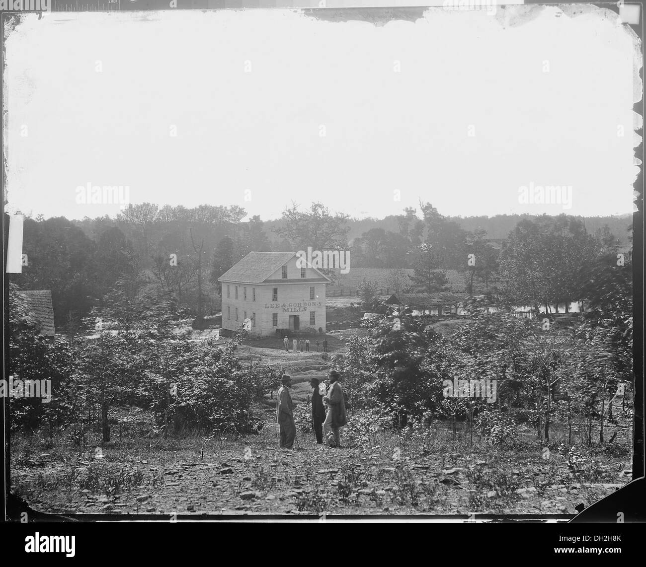 Lee and Gordon's Mills, situé dans le champ de bataille de Chickamauga dans le Tennessee, a une importance historique en tant que site clé pendant la guerre de Sécession et est maintenant préservé dans le cadre d'un parc national. Banque D'Images