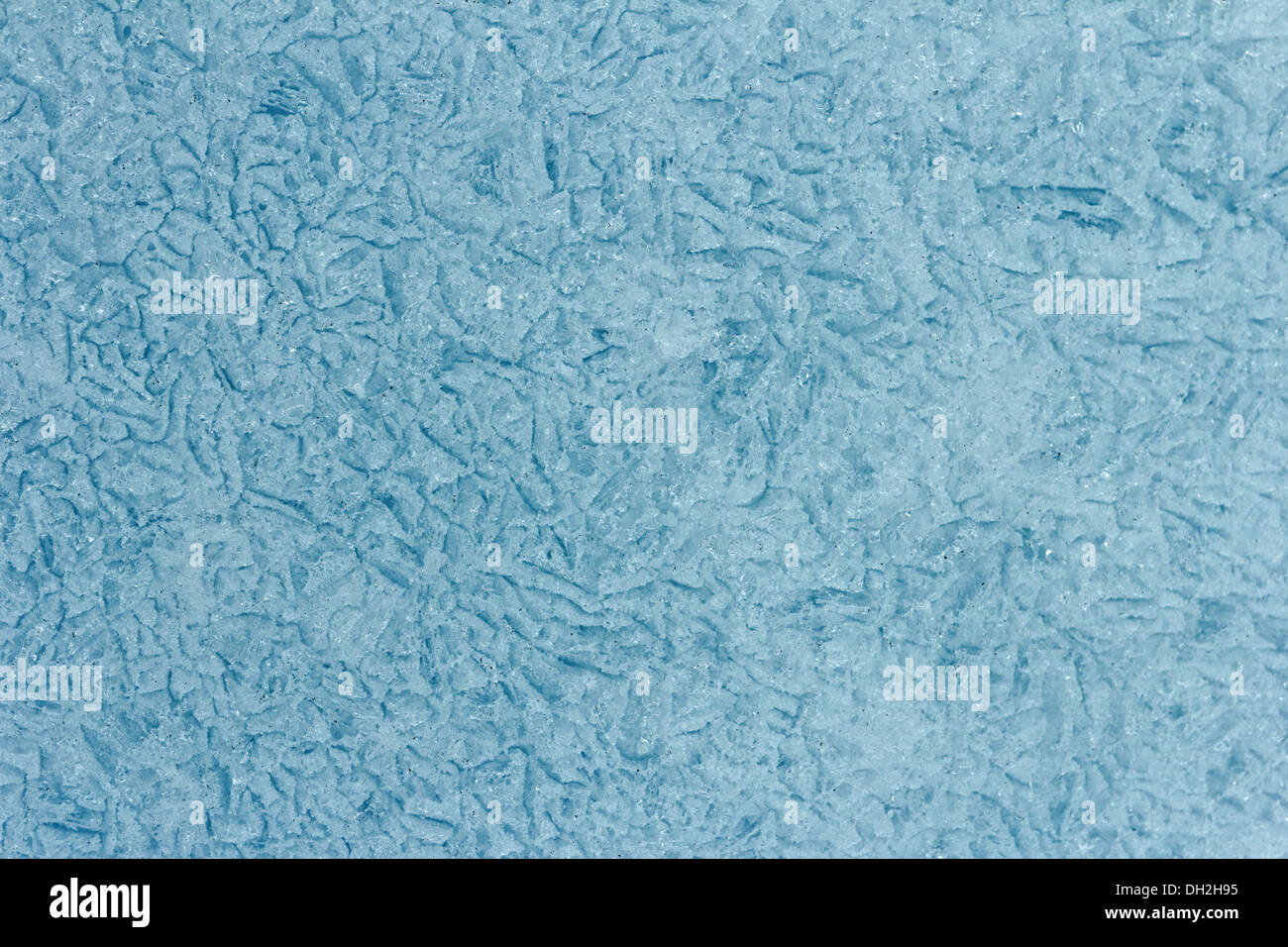 La texture de la glace de l'eau douce Banque D'Images