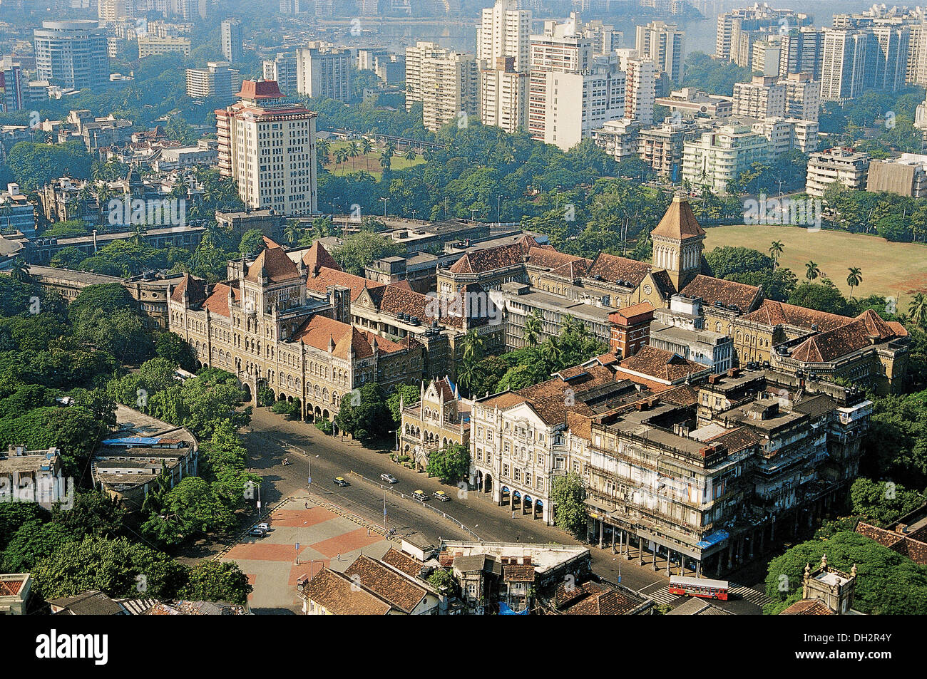 Vue aérienne de kala ghoda à Mumbai maharashtra Inde - jsa 184155 Banque D'Images
