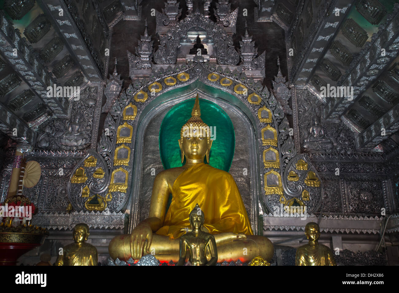 Wat Sri Suphan Bouddha, Banque D'Images
