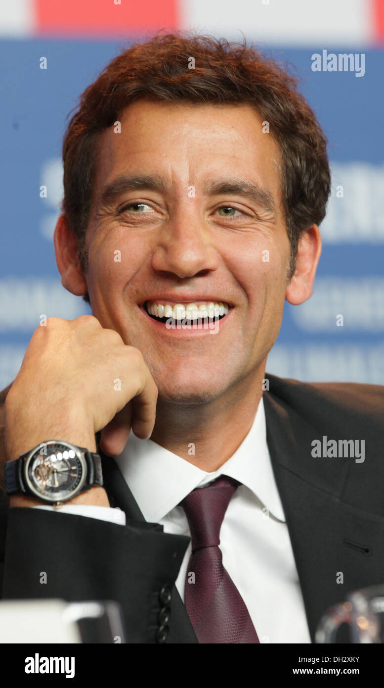Au cours de l'acteur Clive Owen photocall et conférence de presse à l'occasion du film 'l'International' le 5 février en 2009 lors de la 59e Berlinale à Berlin. Banque D'Images