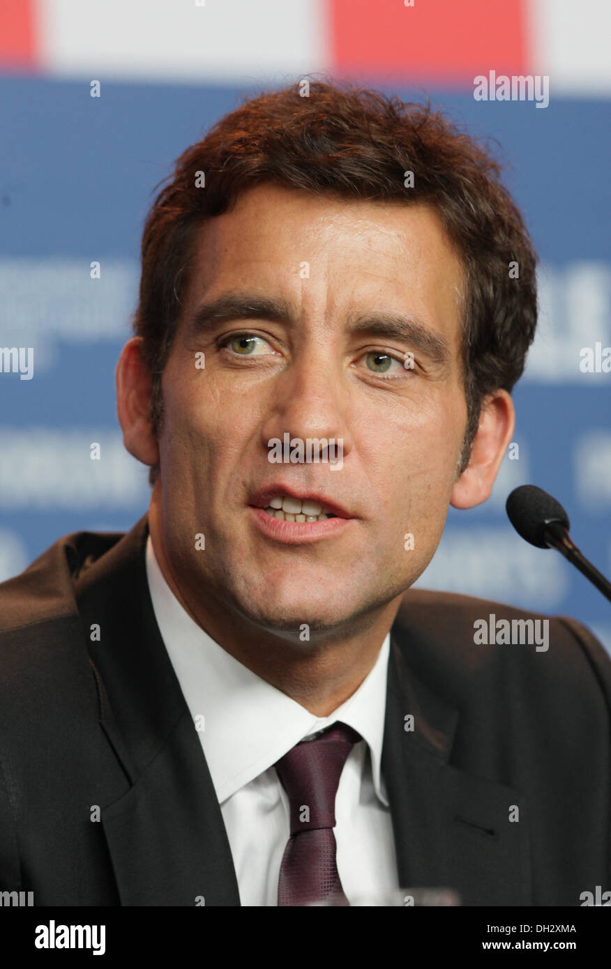 Au cours de l'acteur Clive Owen photocall et conférence de presse à l'occasion du film 'l'International' le 5 février en 2009 lors de la 59e Berlinale à Berlin. Banque D'Images