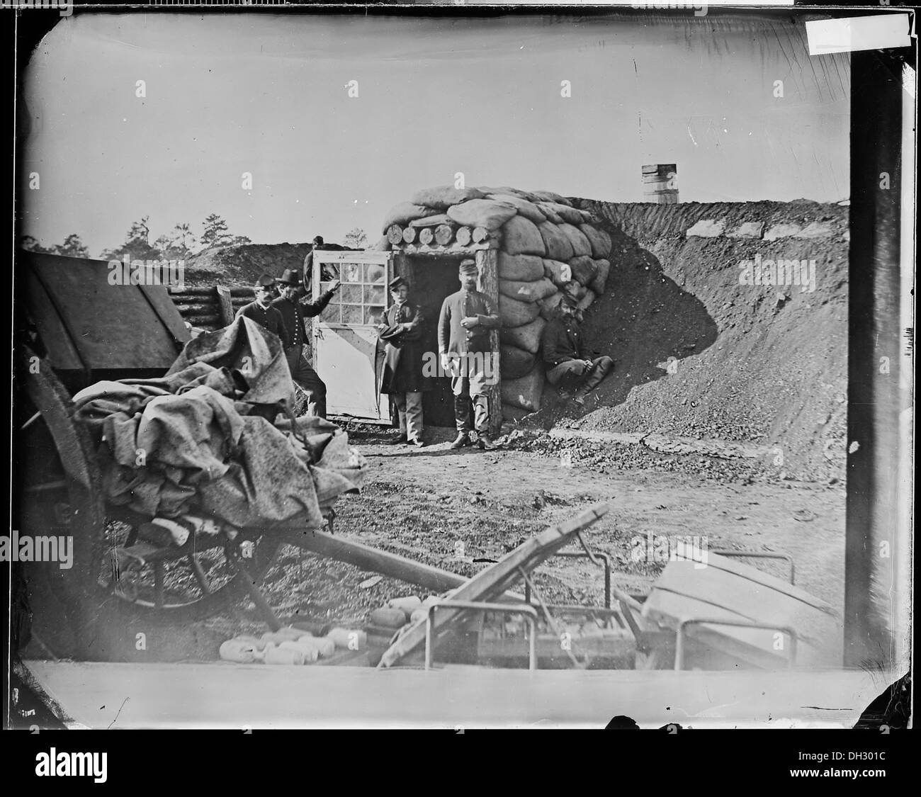 L'épreuve des bombes à fort 528991 hut Banque D'Images