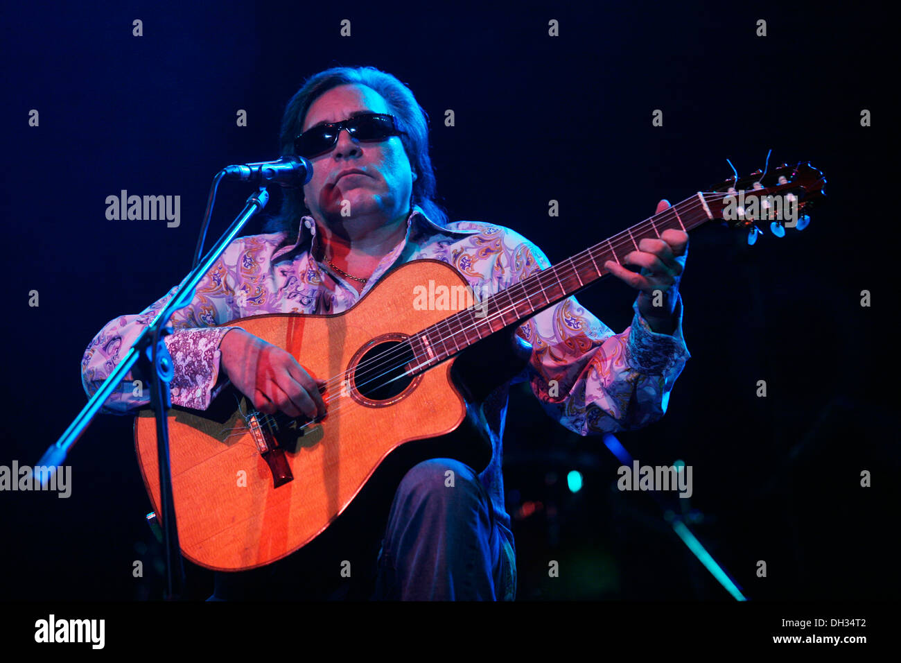 José Feliciano García Montserrate Portoricain José Feliciano chanteur compositeur guitariste virtuose Banque D'Images