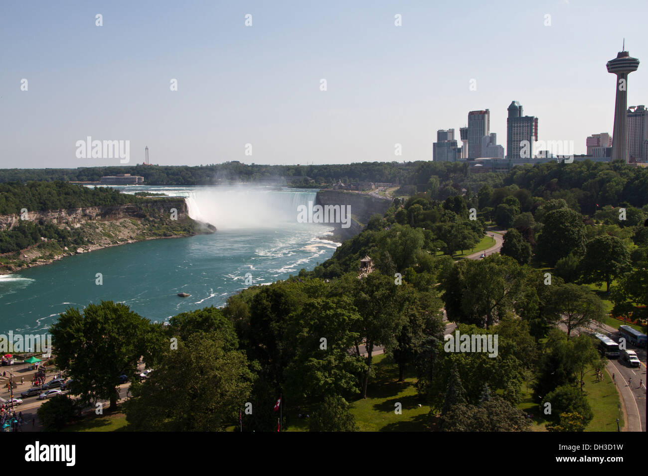 Niagara Falls Ontario Canada Nature Eau Paysage Banque D'Images