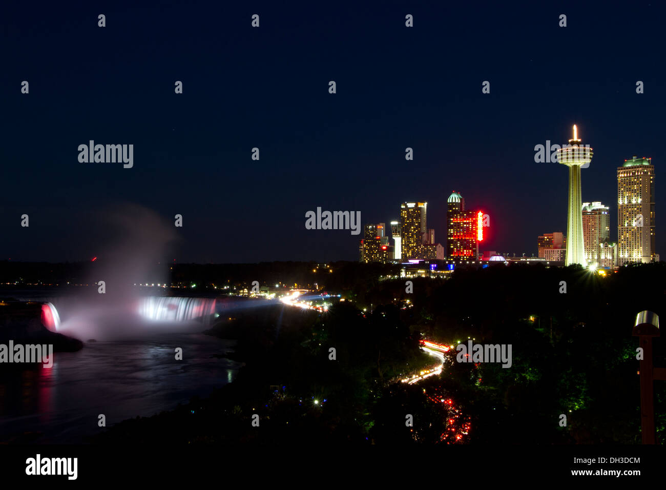 Niagara Falls Ontario Canada Nature Eau Paysage Banque D'Images