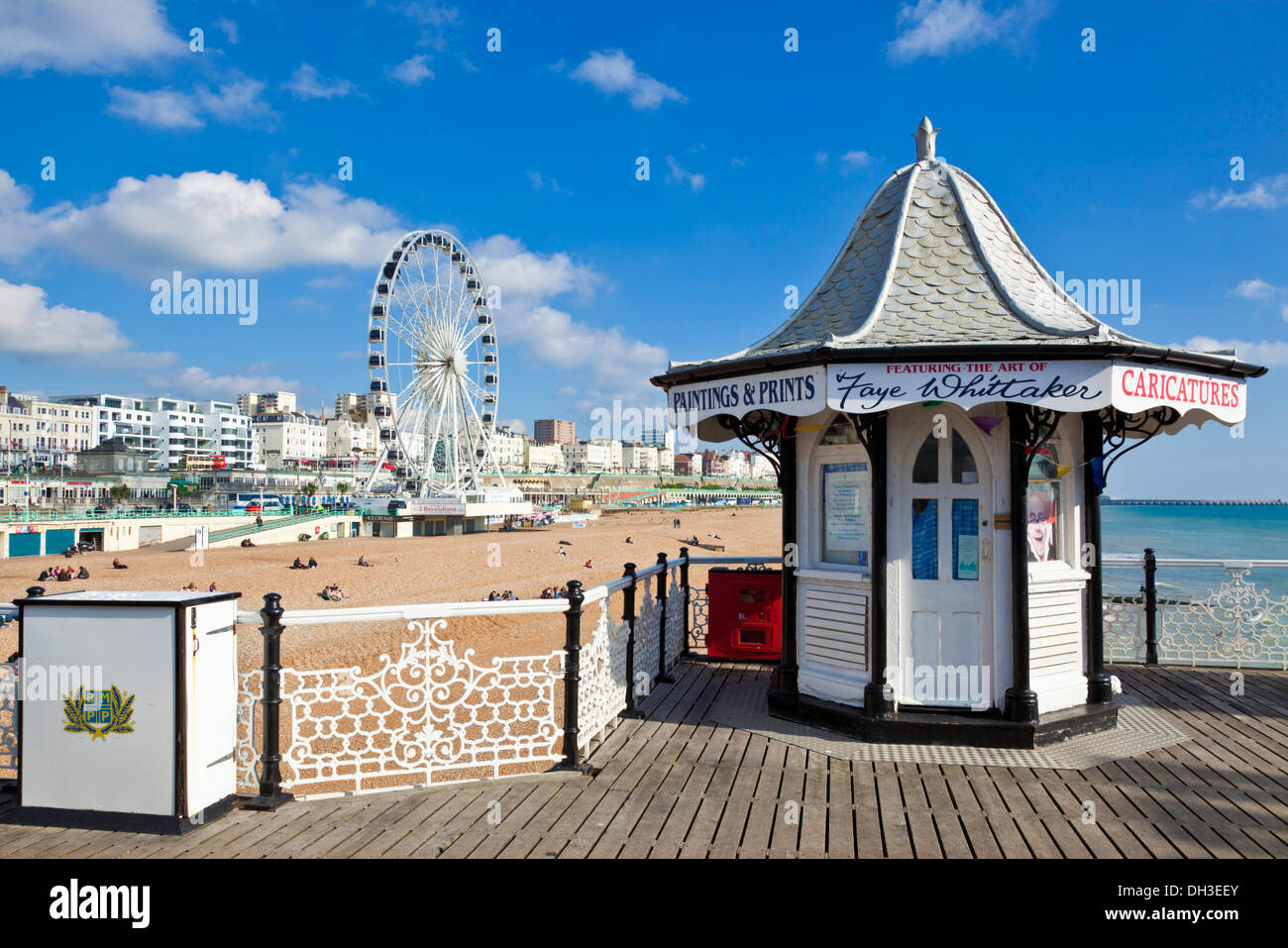 Brighton Pier brighton Palace Pier brighton East sussex angleterre royaume-uni gb ue europe Banque D'Images