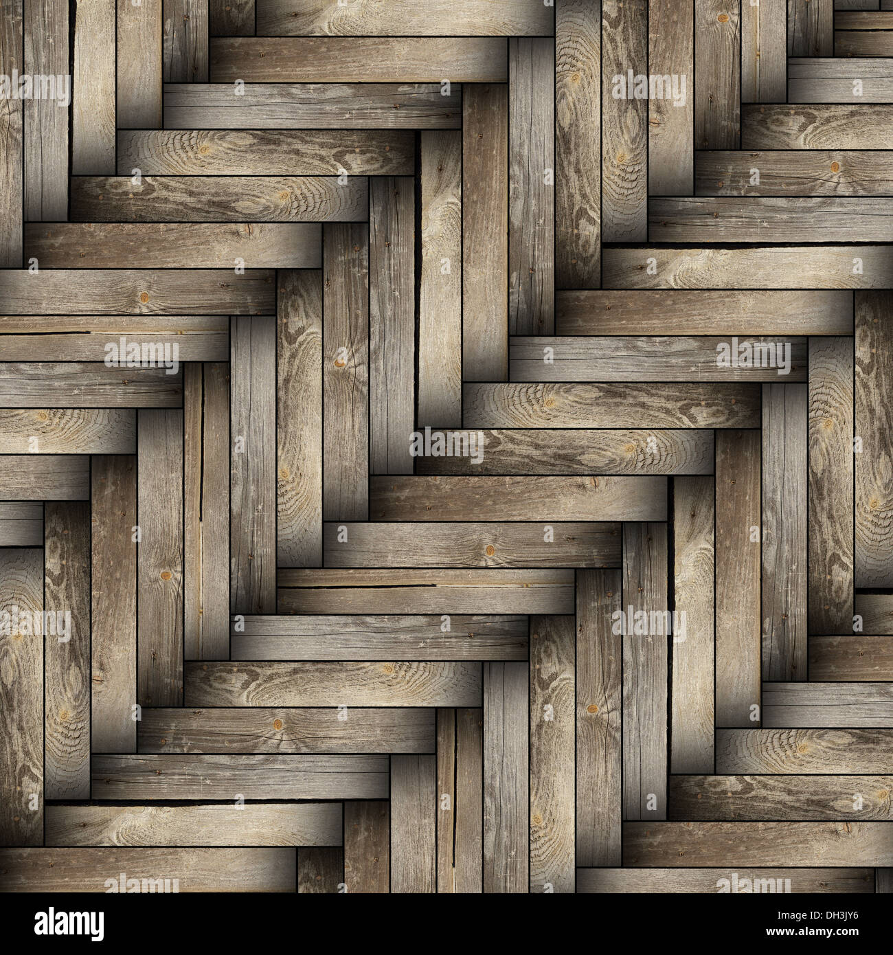 Conception détaillée de vintage plancher monté sur le plancher à quatre-vingt-dix degrés Banque D'Images