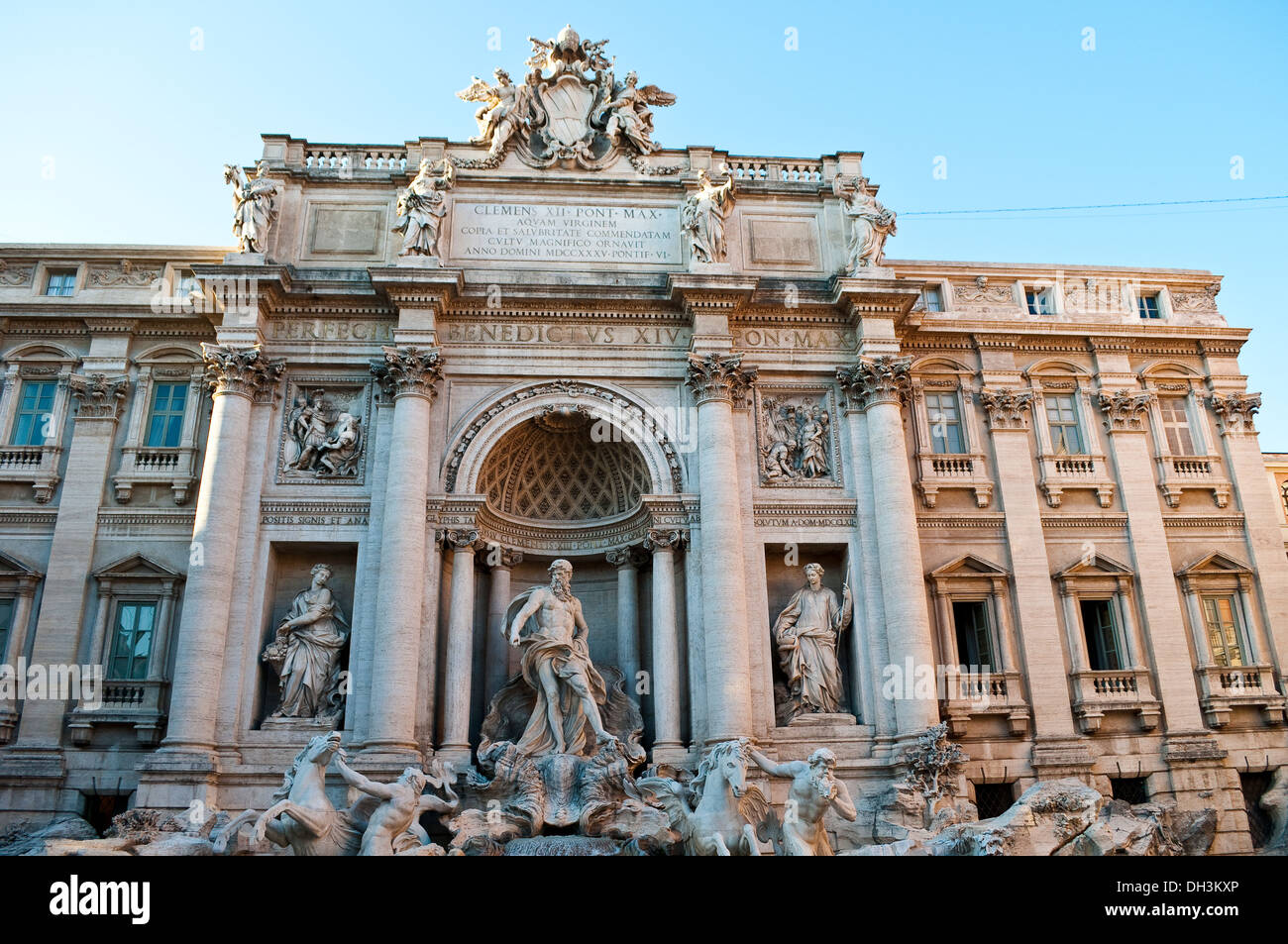 Fontaine de Trévi - Piazza di Spagna, Rome, Italie Banque D'Images