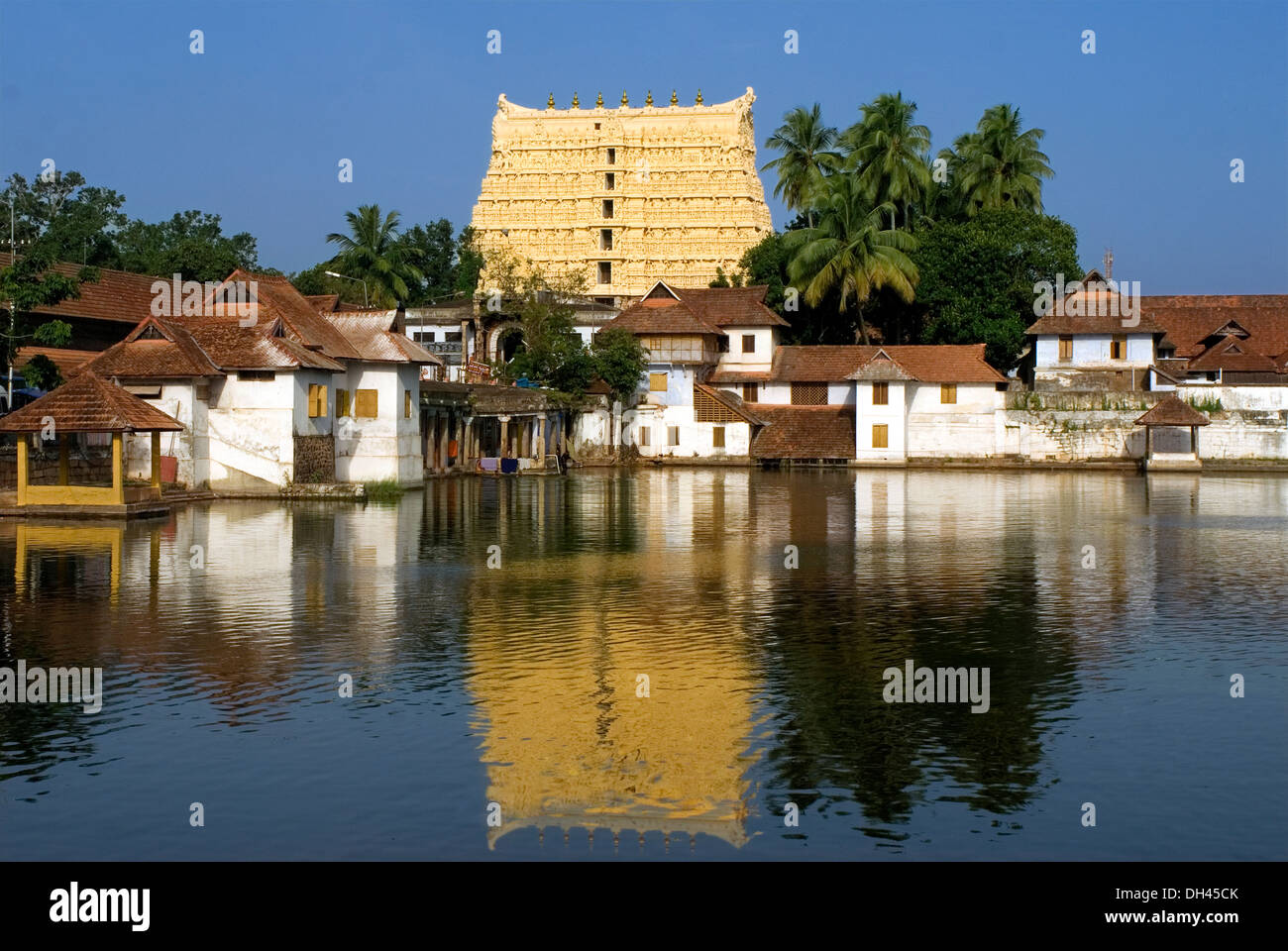 Sri Padmanabhaswamy temple Inde kerala thiruvananthapuram Banque D'Images