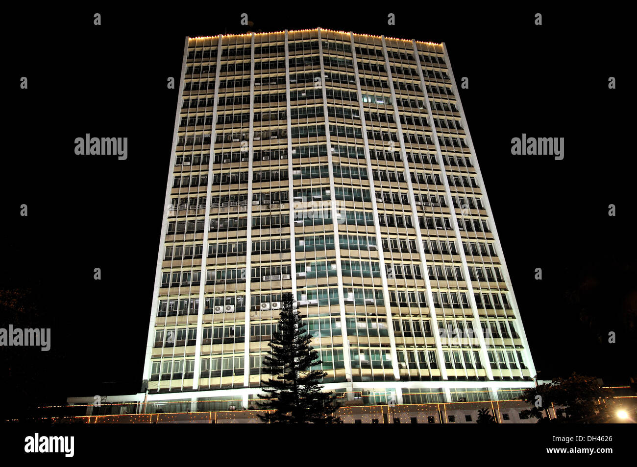La tour Administrative Nariman Point Mumbai Maharashtra Inde Banque D'Images