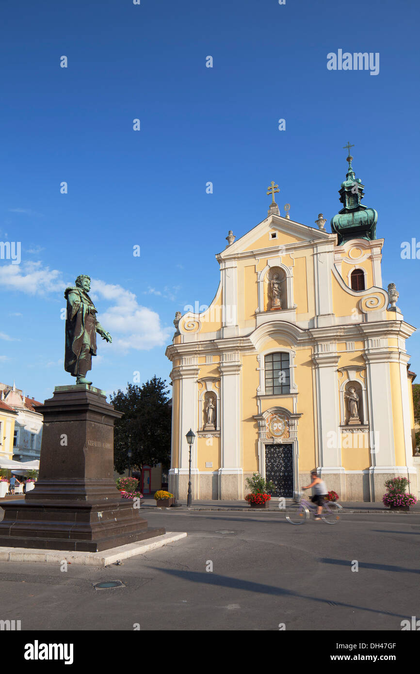 Église des Carmes, Gyor, Hongrie, Western Transdanubia Banque D'Images