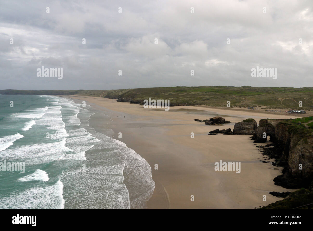 Broad Oak beach, Broad Oak, Cornwall, England, UK Banque D'Images