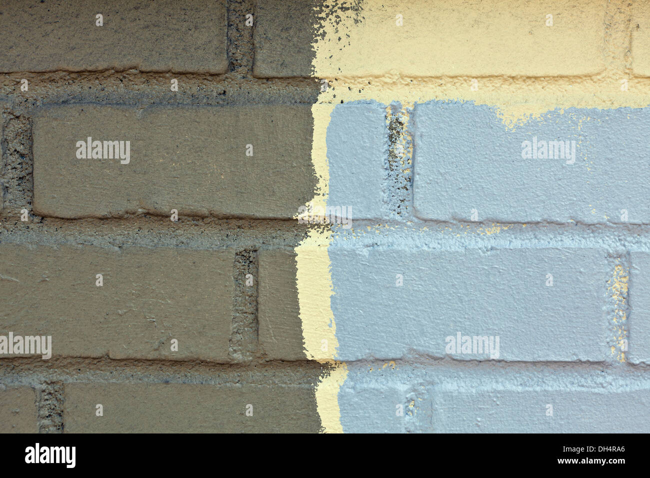 WASHINGTON - Alley mur dans Seattle. Banque D'Images