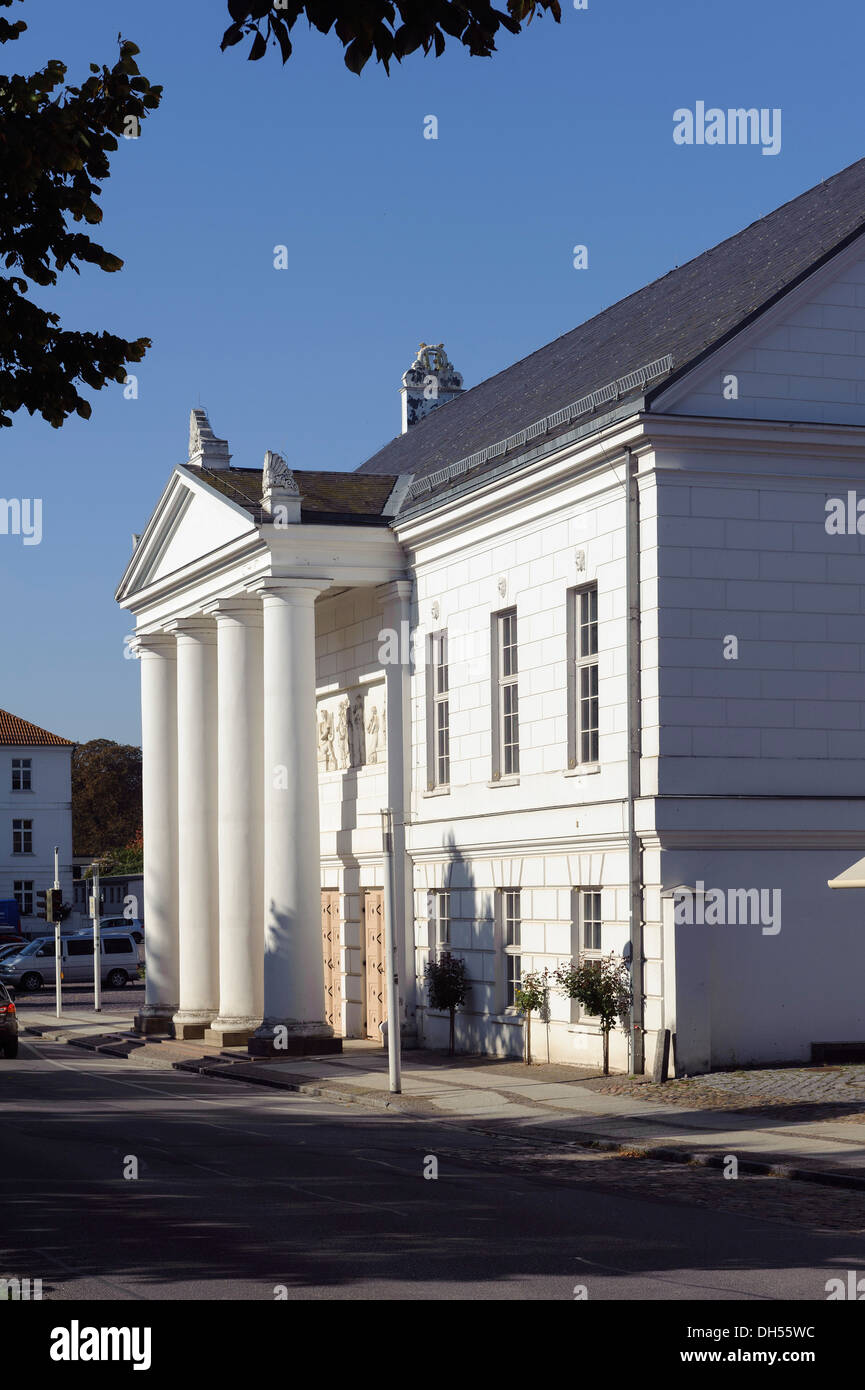 Putbus, théâtre de l'Île Rugia (Ruegen) Mecklenburg-Hither Occidentale, Allemagne Banque D'Images