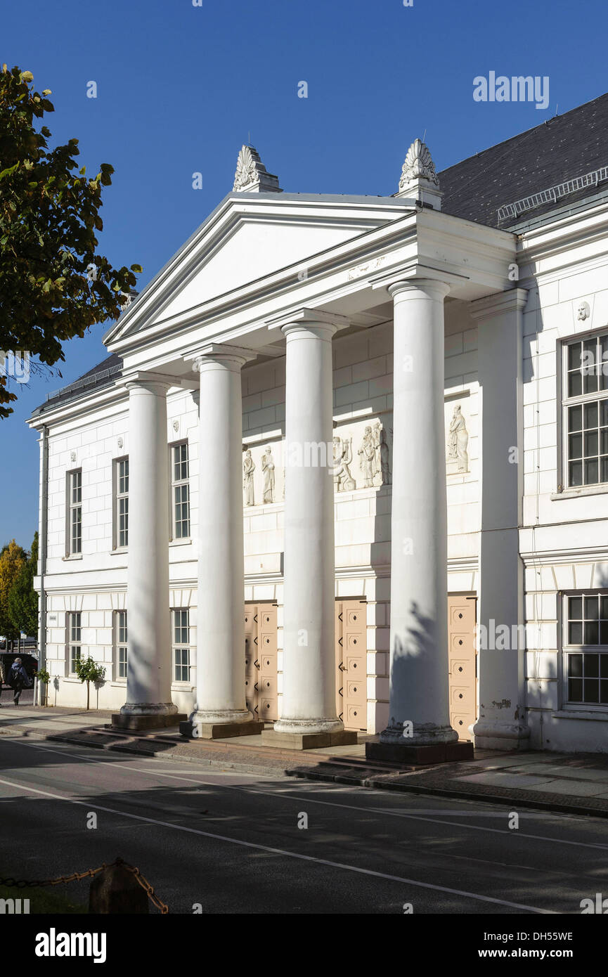 Putbus, théâtre de l'Île Rugia (Ruegen) Mecklenburg-Hither Occidentale, Allemagne Banque D'Images