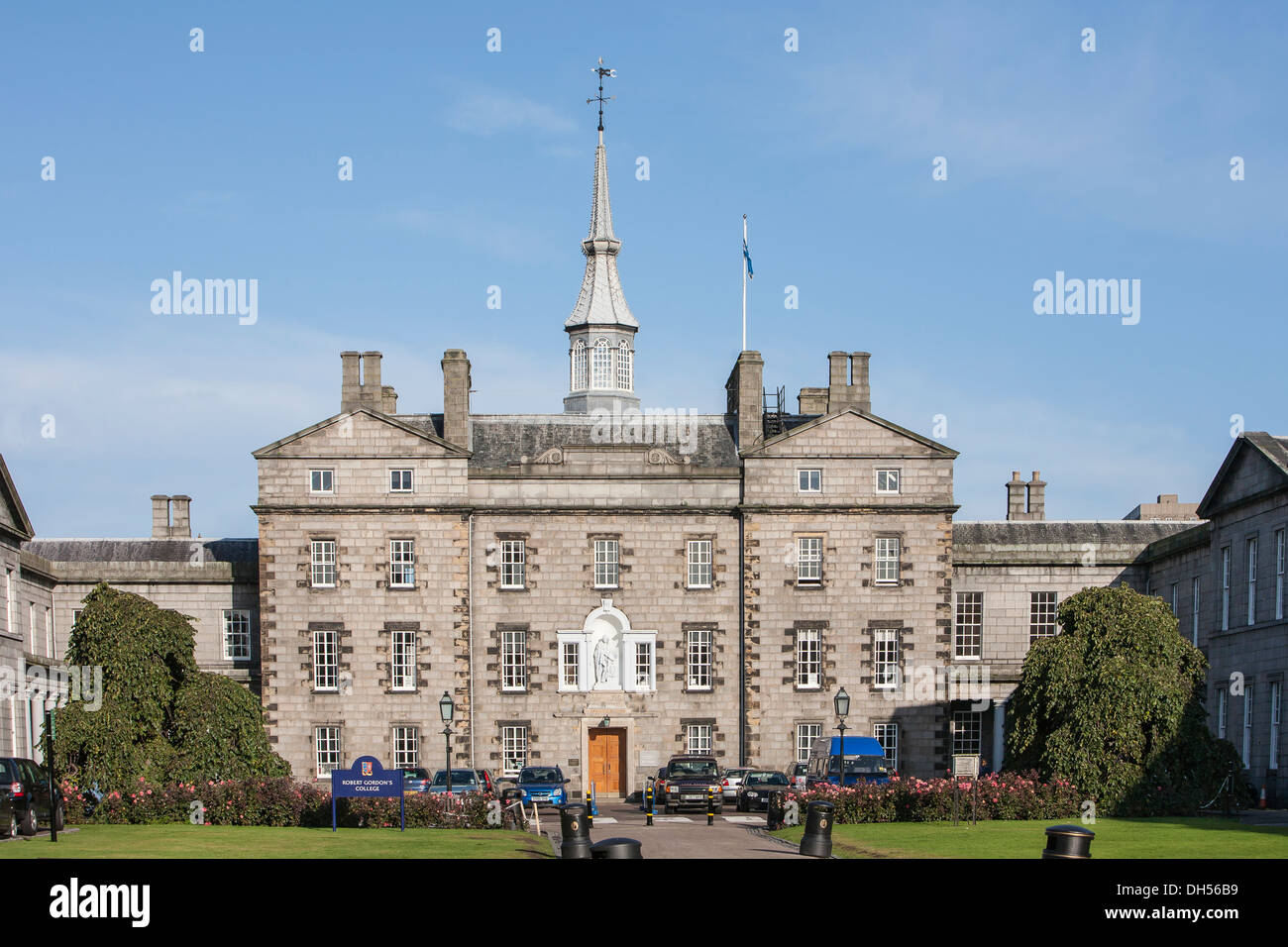 Robert Gordon's College à Aberdeen en Écosse. Banque D'Images Robert Gordon's College à Aberdeen en Écosse. Banque D'Images