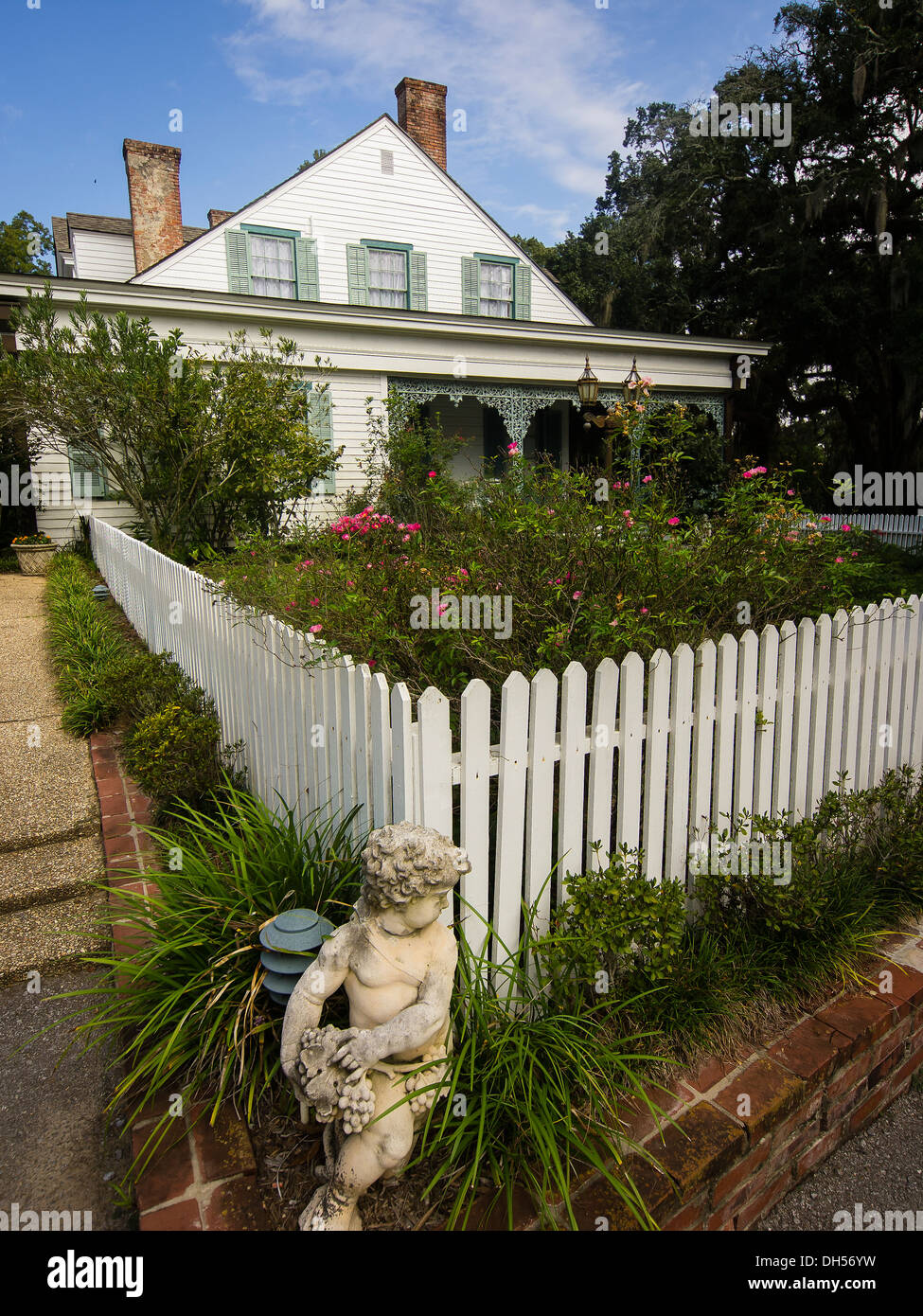 Protestant contre le gouvernement fédéral, l'impôt 'whiskey David Bradford' devient 'West Florida' et commencé une plantation en 1796, des myrtes dans... Banque D'Images