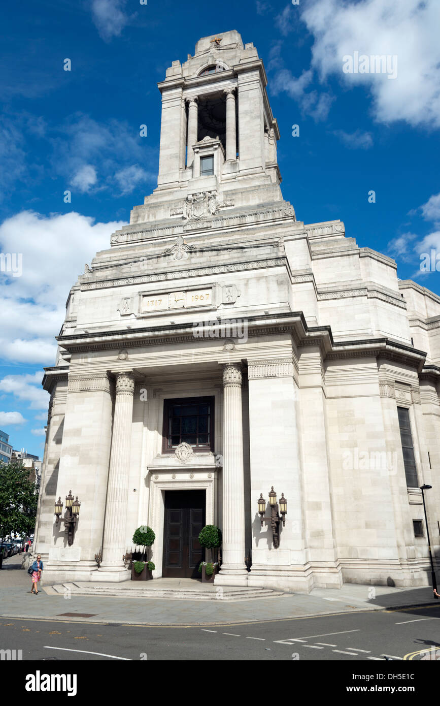 Freemasons' Hall dans Great Queen Street, London, England, UK Banque D'Images