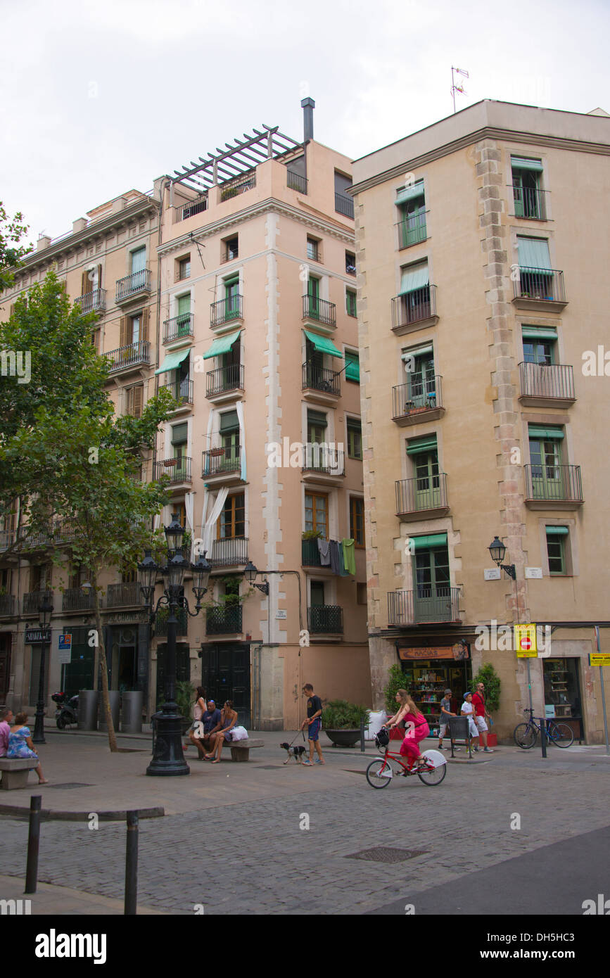 L'Europe, Espagne, Barcelone, El Born Banque D'Images