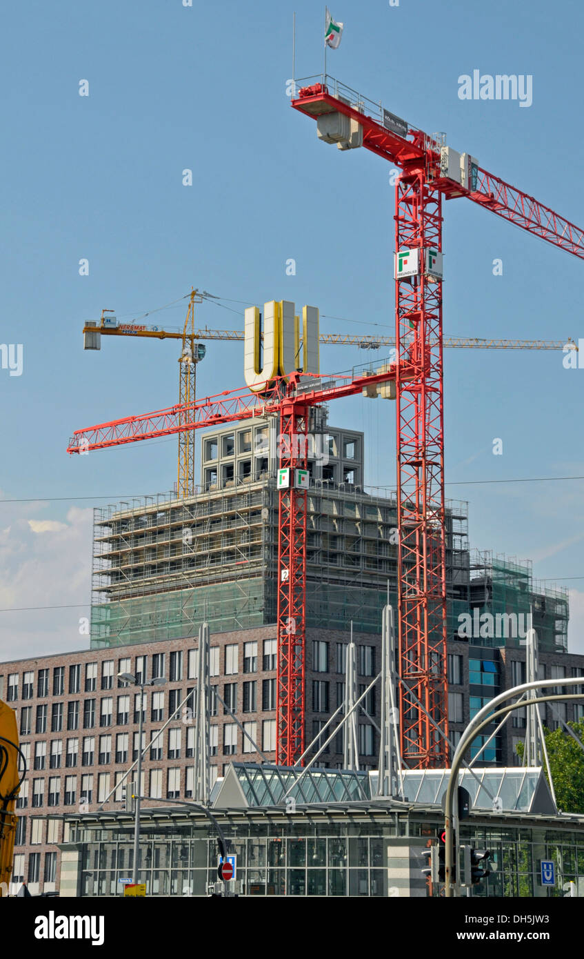 Rénovation et transformation de l'U-Turm Tower en un centre pour les arts et la créativité, Dortmund, Rhénanie du Nord-Westphalie Banque D'Images