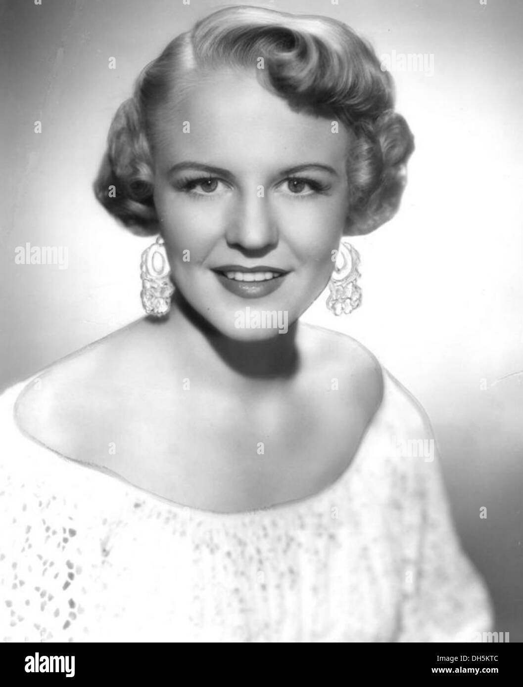 PEGGY LEE (1920-2002) chanteuse américaine en 1950 Banque D'Images