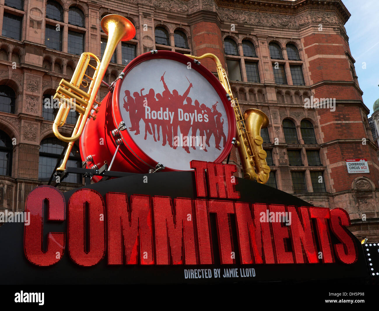 Roddy Doyles les engagements au Cambridge Theatre Banque D'Images