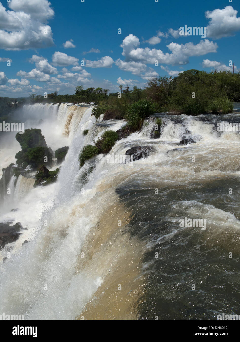 Le Parc National des chutes d'Iguazu Argentine Banque D'Images