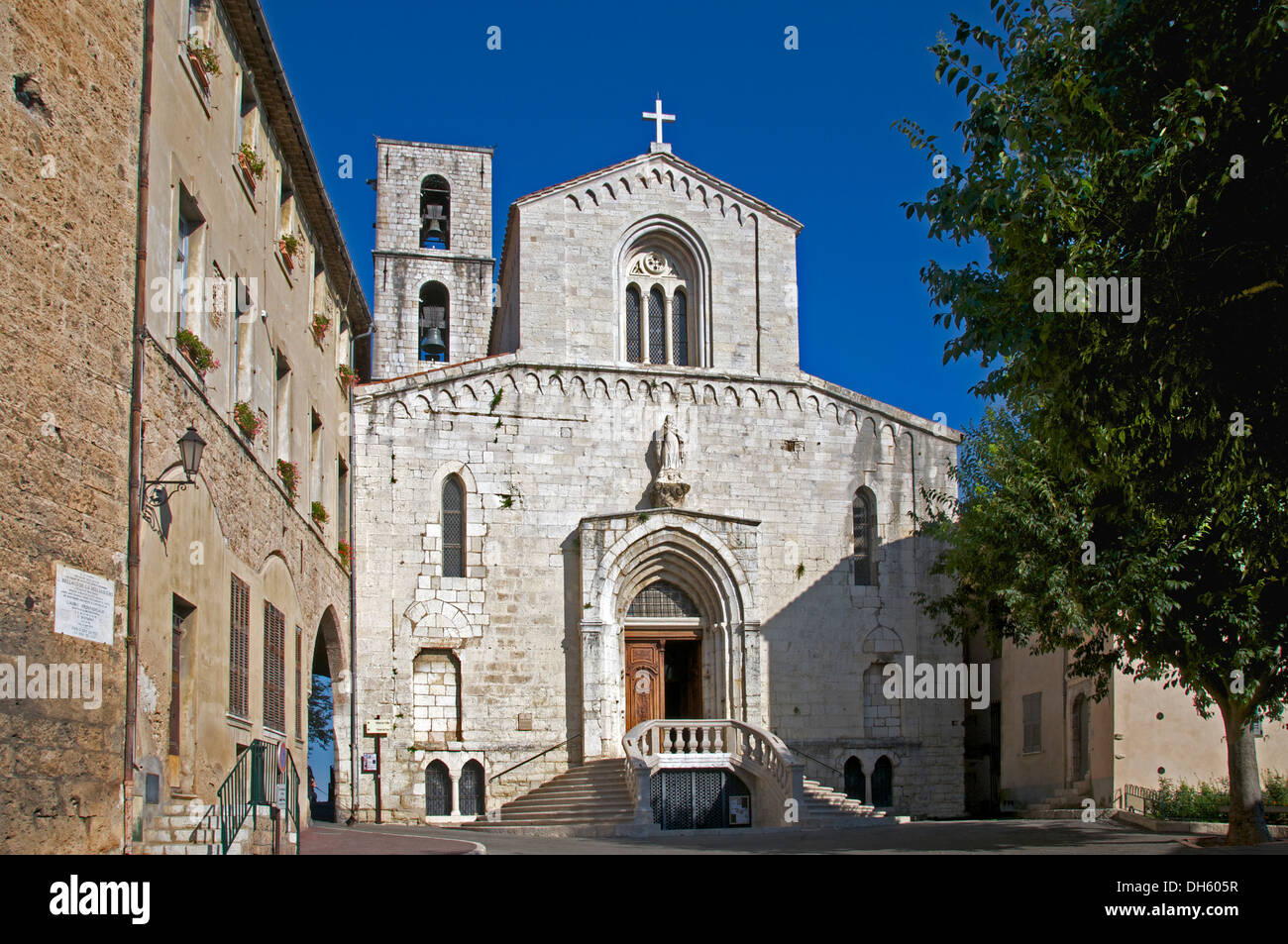 La Cathédrale Notre Dame Grasse Provence France Banque D'Images