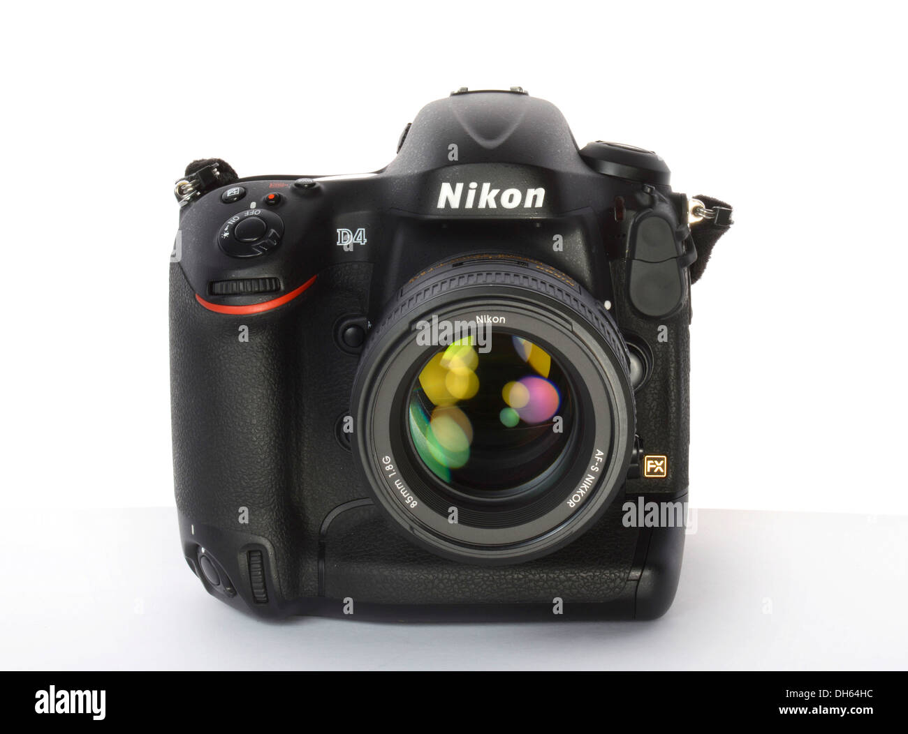 Appareil photo professionnel, D-SLR Nikon D4 2012 Banque D'Images