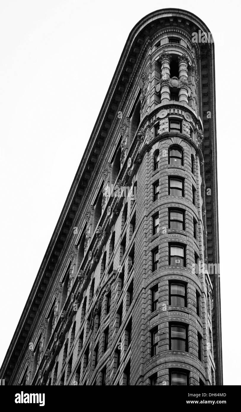 Flatiron Building ou Fuller Building, photographie historique, Manhattan, New York City, New York, United States Banque D'Images
