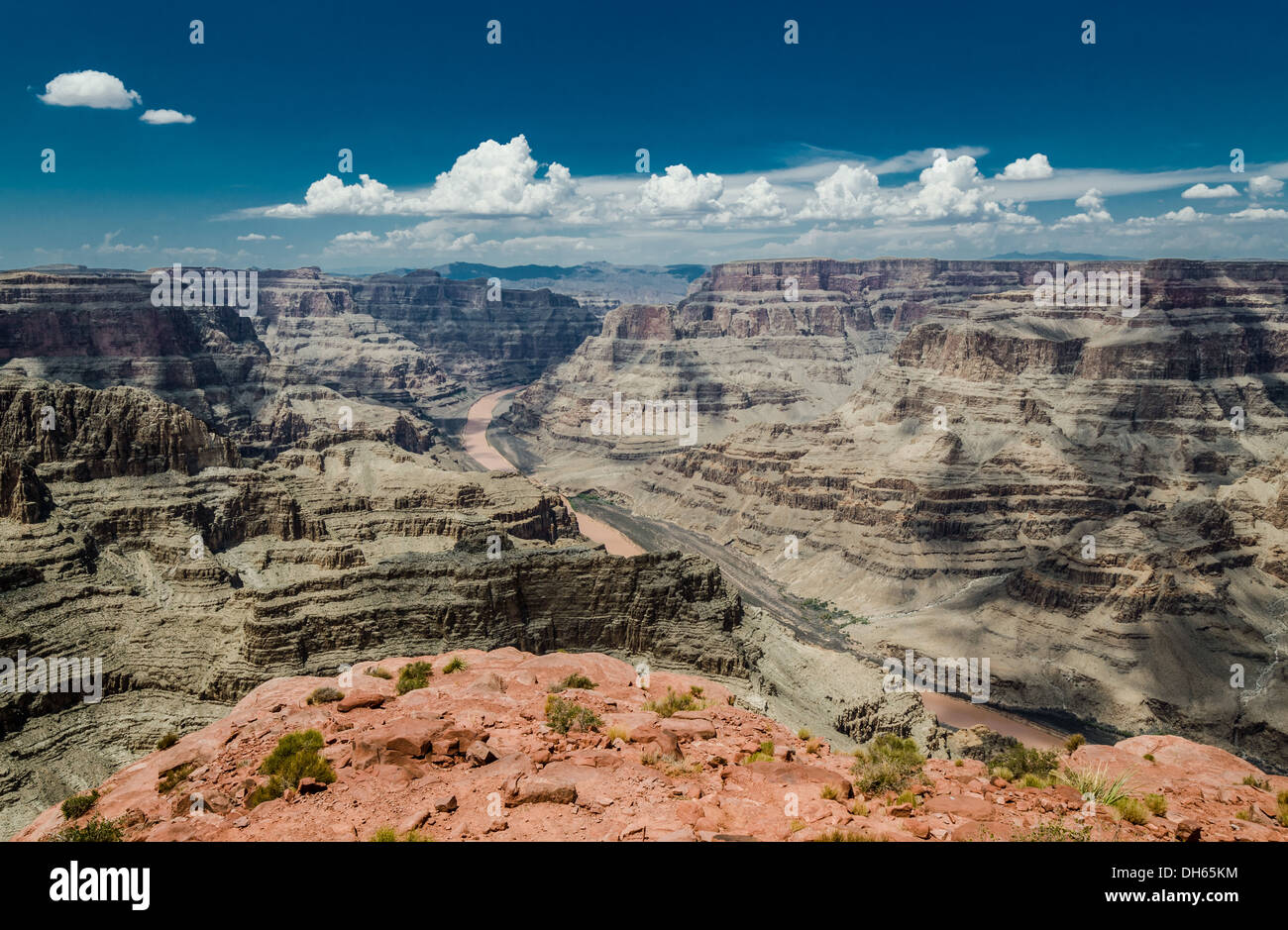 Grand Canyon West Rim Banque D'Images