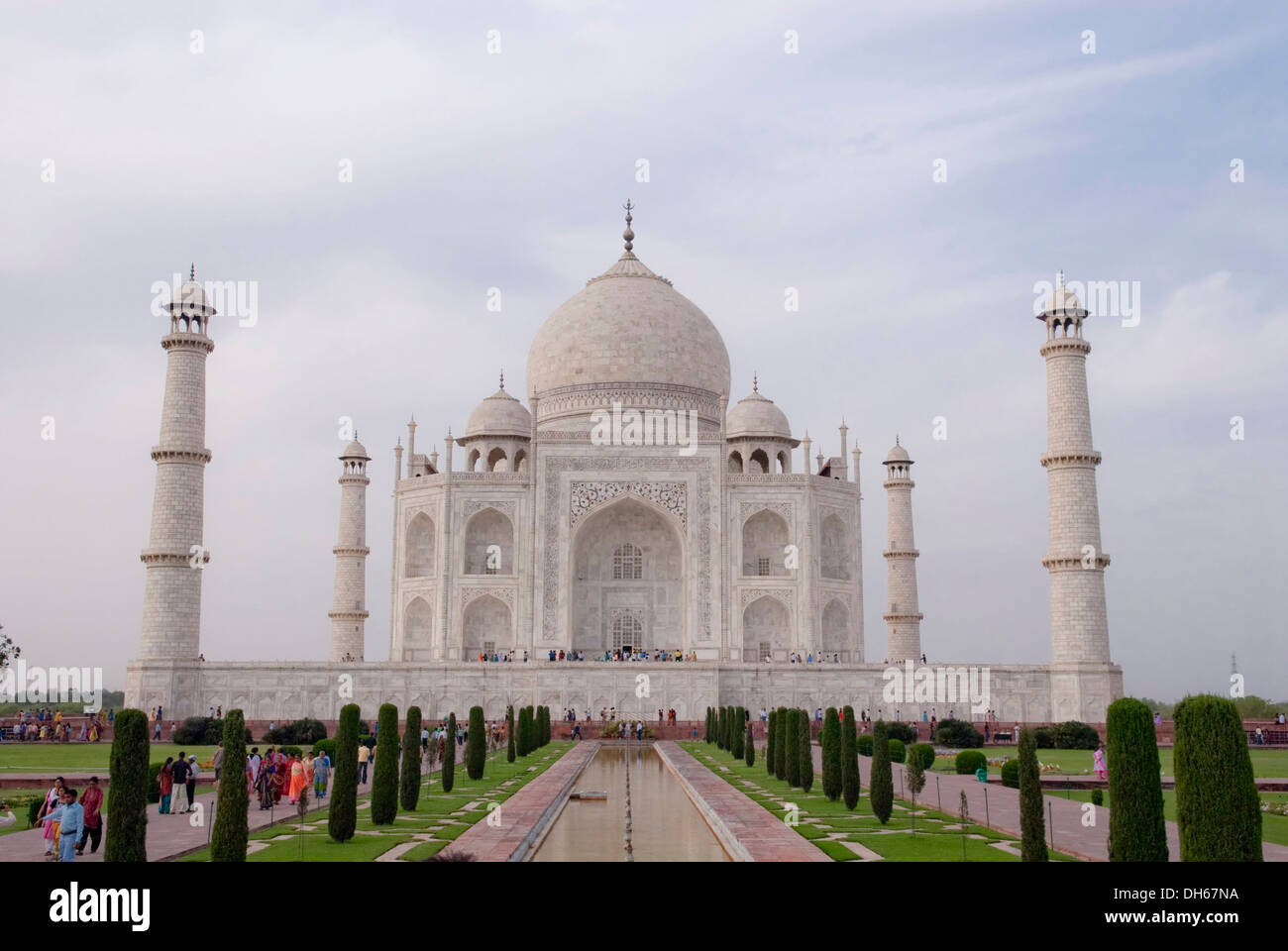 Taj Mahal, Agra, Uttar Pradesh, Inde, Asie Banque D'Images