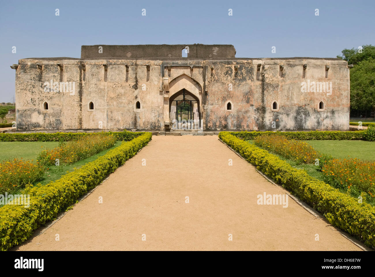 Baignoire de la reine, Hampi, Karnataka, Inde, Asie Banque D'Images