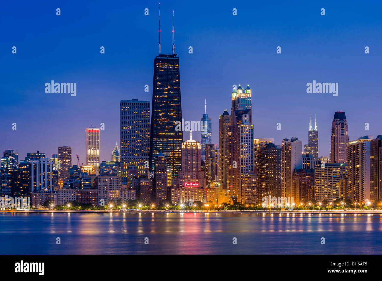 Chicago Waterfront Banque D'Images