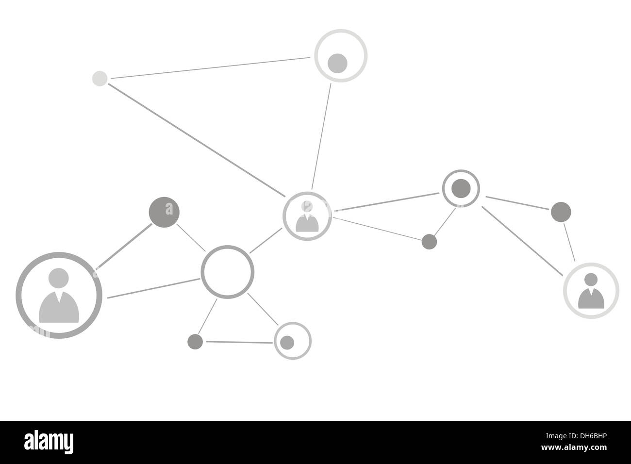 Rapport humain Banque D'Images