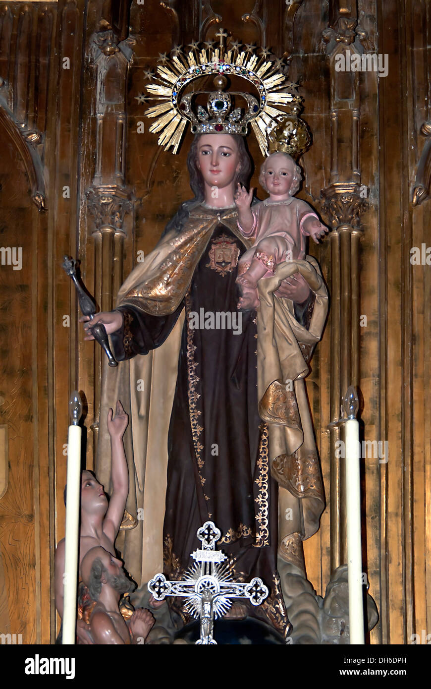 Virgen del carmen Banque de photographies et d’images à haute ...