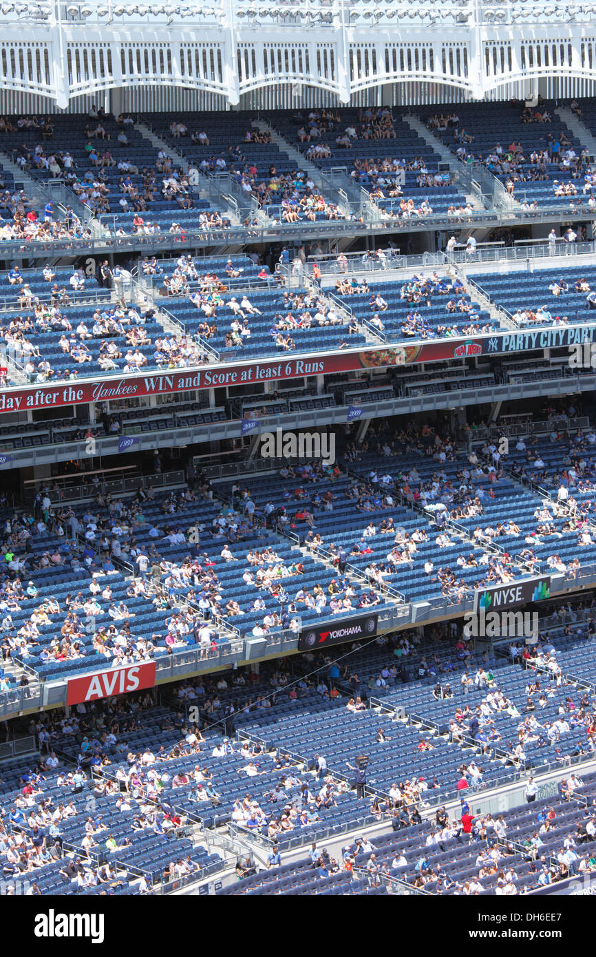 Le Yankee Stadium, Bronx, New York, USA. Banque D'Images