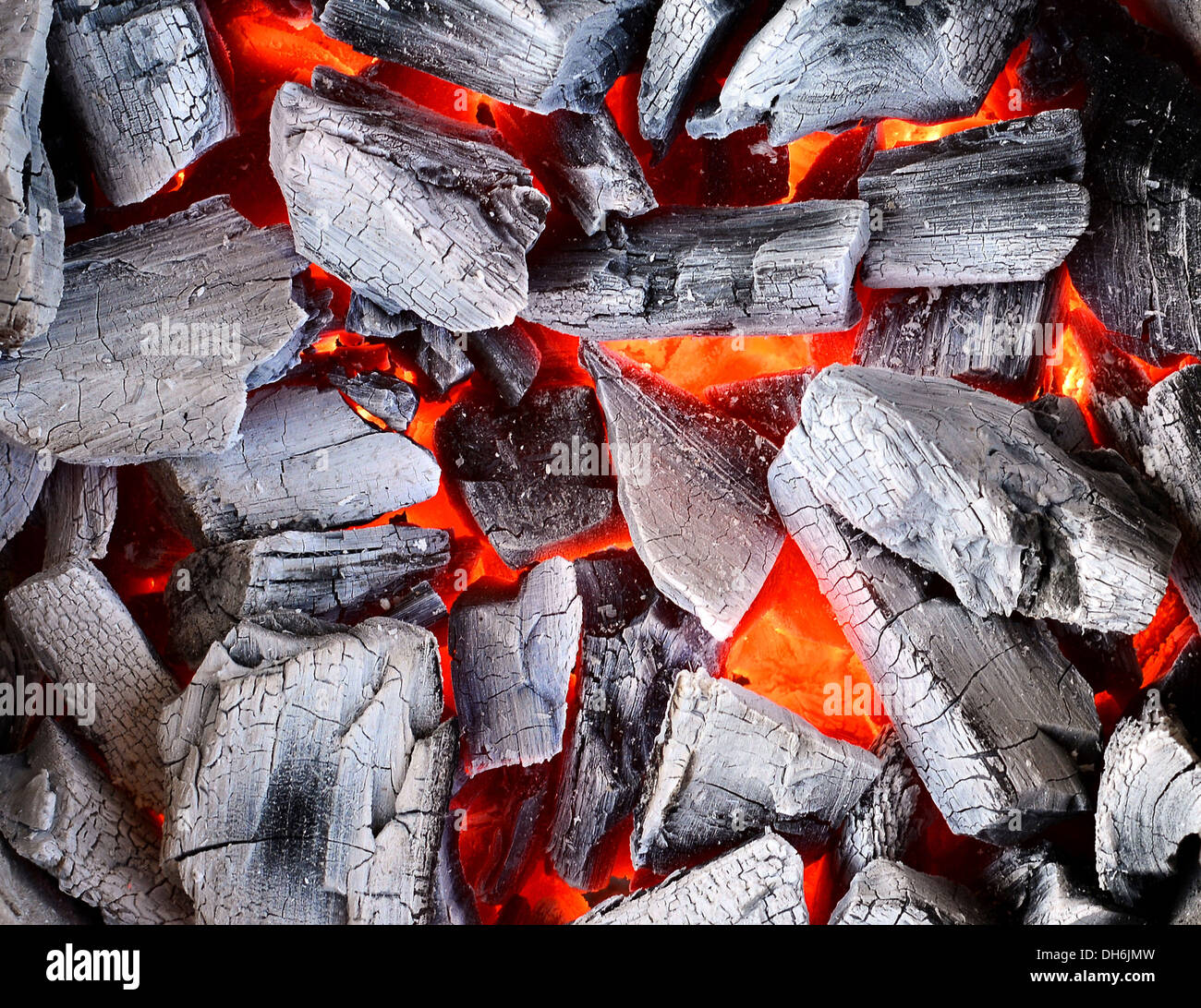 combustion du charbon Banque D'Images