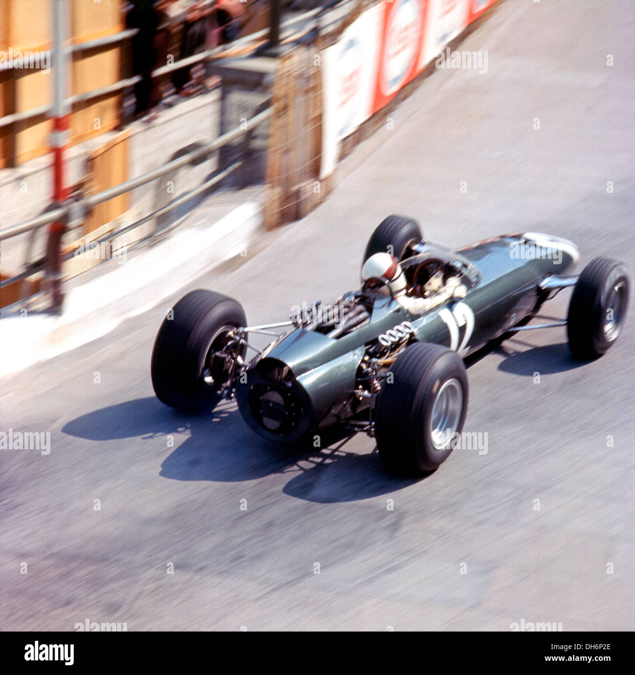 Jackie Stewart dans une BRM P261 Tabac au Grand Prix de Monaco 30 mai 1965. Banque D'Images