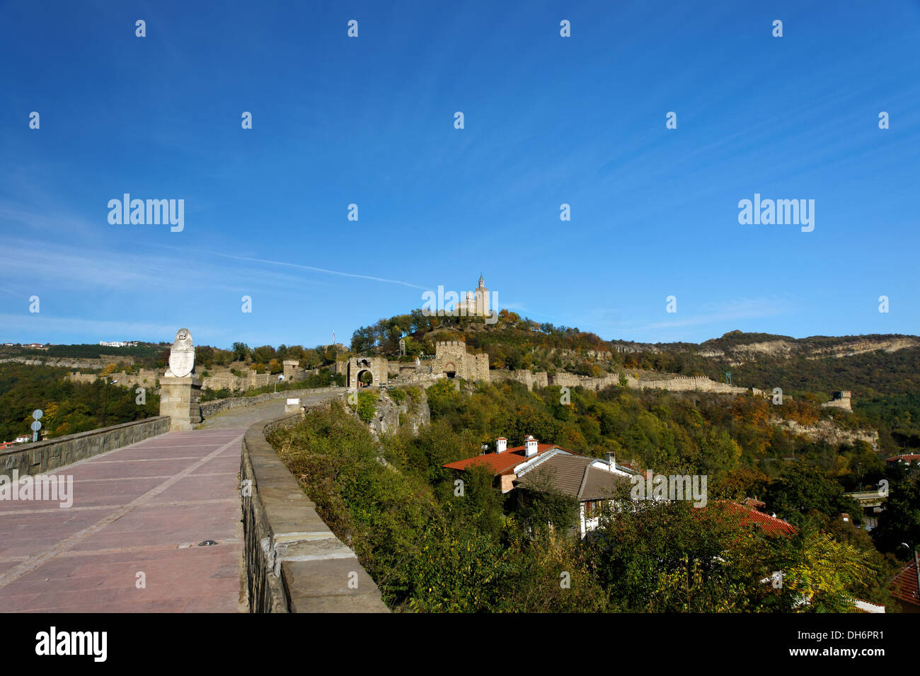 La ville de Veliko Tarnovo Banque D'Images