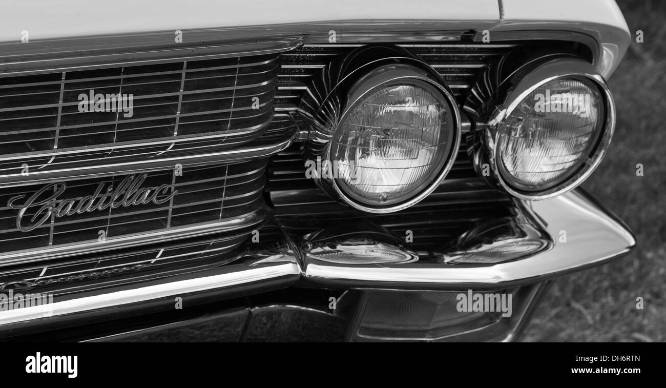 Classic American Cadillac Custom car, vu au Show and Shine dans Granum Alberta Banque D'Images