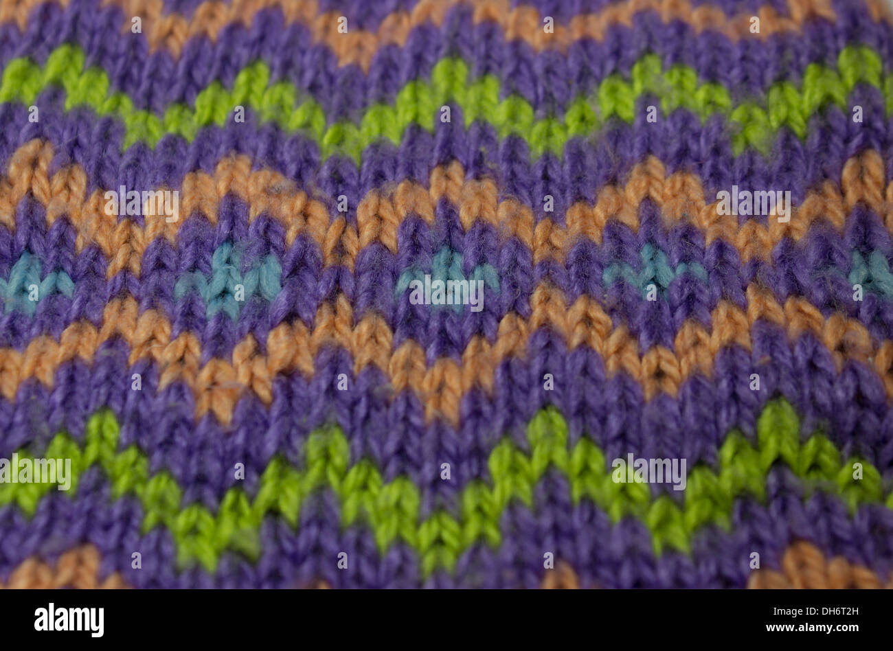 Knitting pattern 4 Banque D'Images