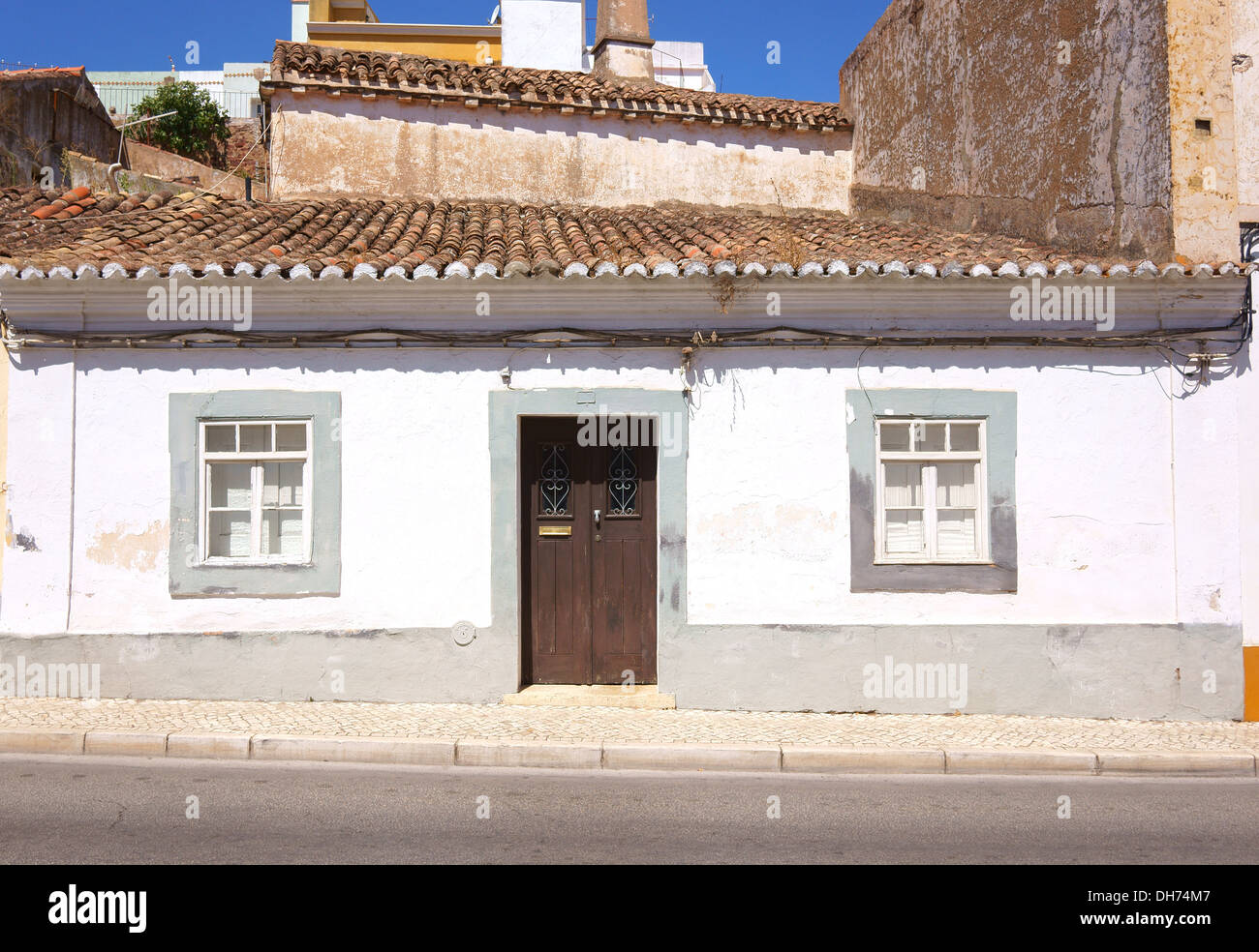 Maison typique de l'algarve Silves Algarve Portugal Banque D'Images