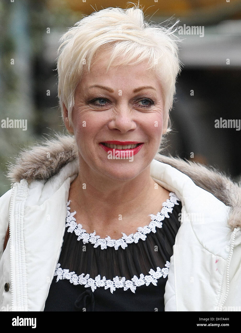 Denise Welch à l'ITV studios Lonodn, Angleterre - 16.03.12 Banque D'Images